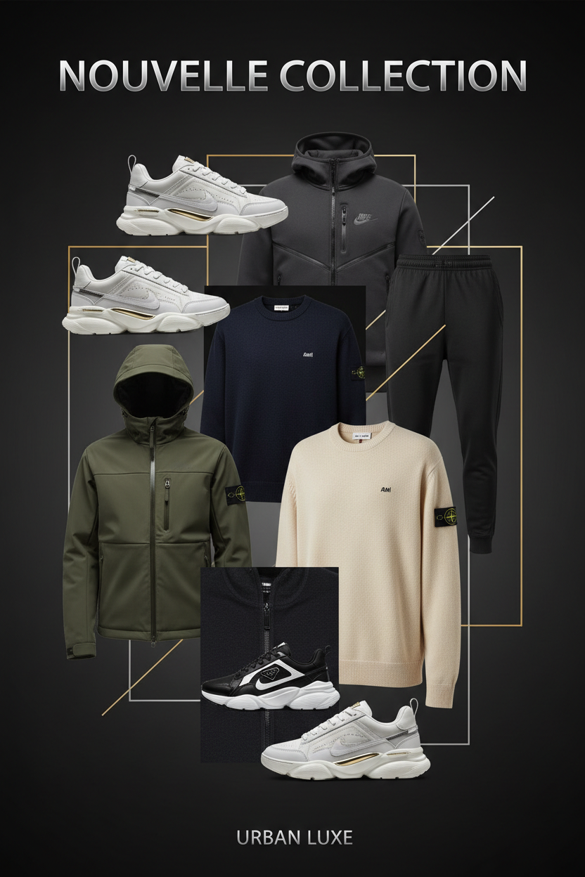 Affiche Nouvelle Collection Streetwear Premium